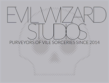 Tablet Screenshot of evilwizardstudios.com